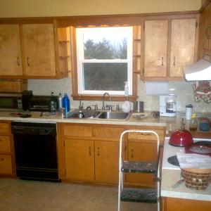 kitchen before